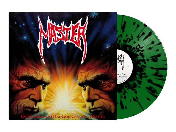 Master - On The Seventh Day God Created... Master LP (Green Black Splatter Vinyl)